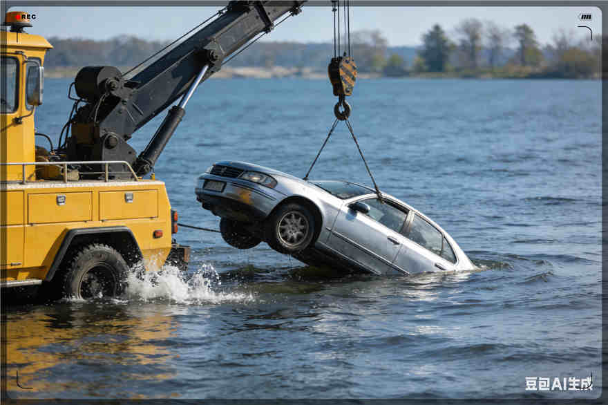 盂县吊车救援电话【案例】